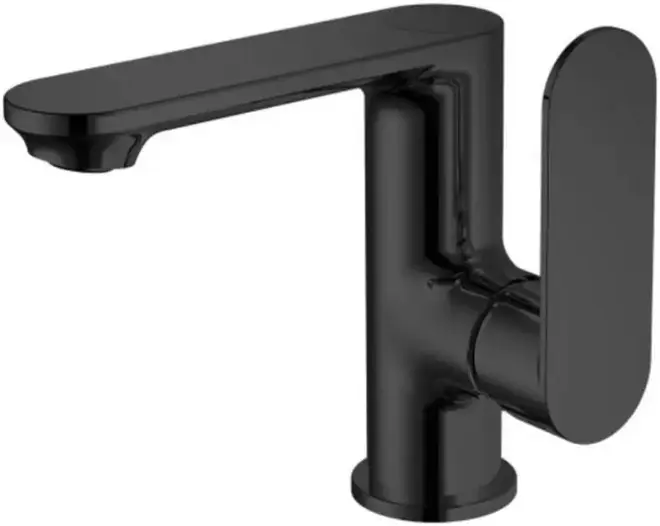 Haiba HB12590 смеситель для раковины черный матовый (HB12590-7)