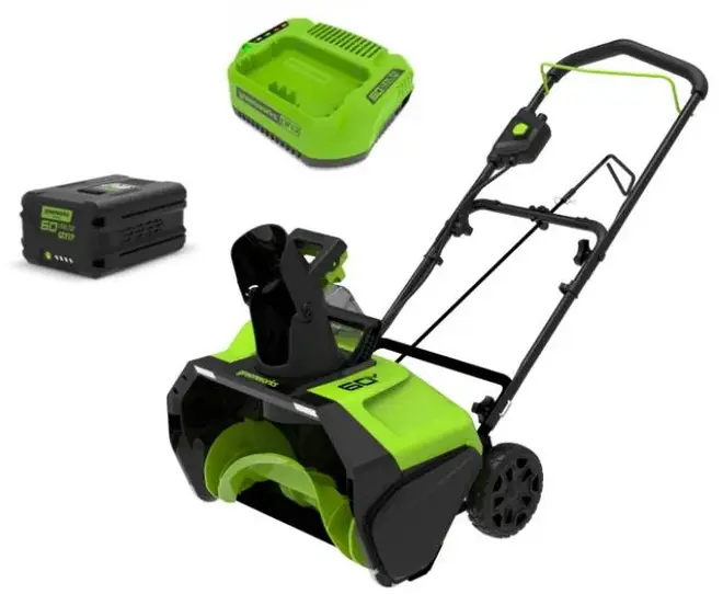 Greenworks GD60PSTK4 снегоуборщик аккумуляторный