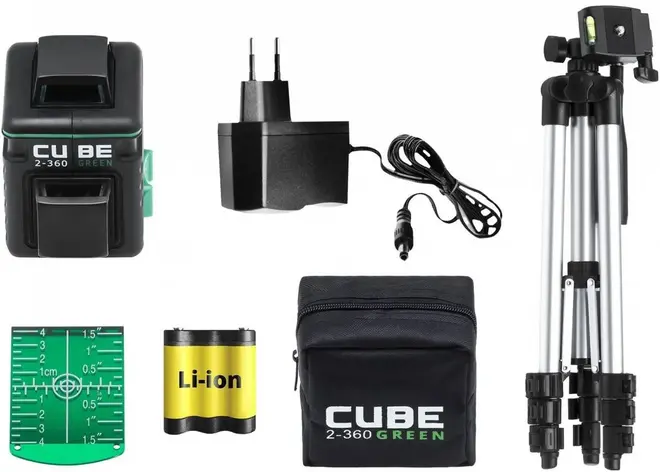 ADA Cube 2-360 Green Professional Edition уровень лазерный