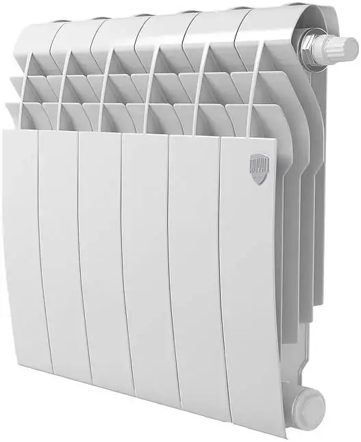 Royal Thermo Biliner 350 VR80 радиатор биметаллический RTBBTVR8035006 6 секций Bianco Traffico белый