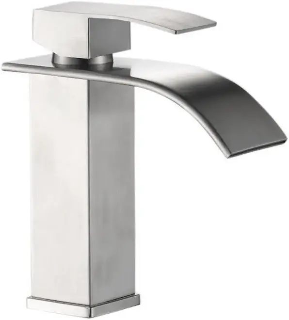 Haiba HB12815 смеситель для раковины стальной (HB12815)