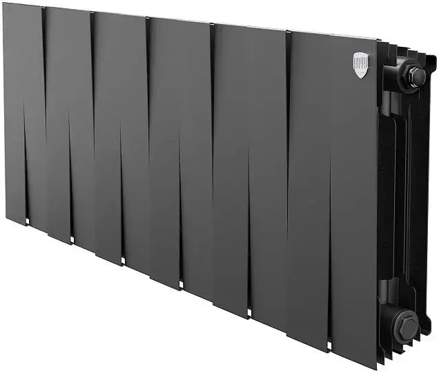 Royal Thermo Pianoforte 300 VDR80 радиатор 12 секций черный графитовый/Noir Sable