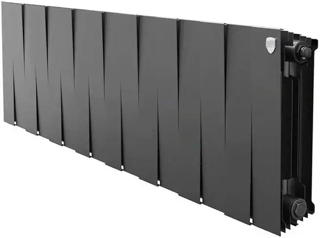 Royal Thermo Pianoforte 300 VDR80 радиатор 16 секций черный графитовый/Noir Sable