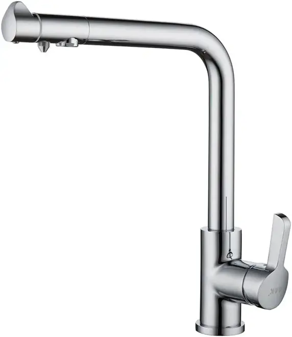 D&K DQ Rhein Schiller смеситель для кухни с подключением к фильтру хром (DA1461601)