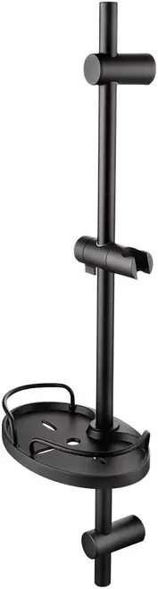 Lemark LM3775 стойка для душа 750 мм черная матовая (LM3775BL)