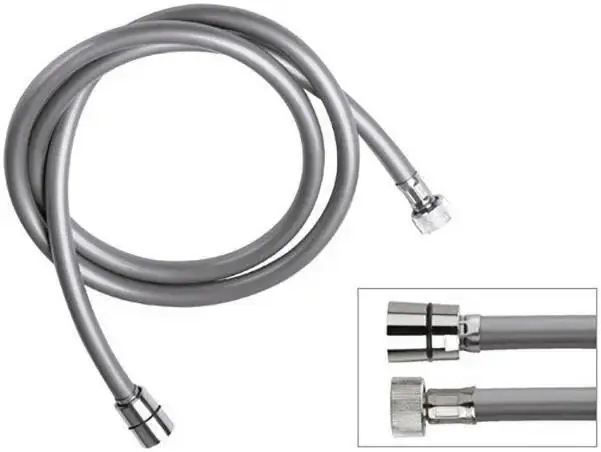 Remer 332CNMT шланг для душа 150 см серый (332CNMT150)