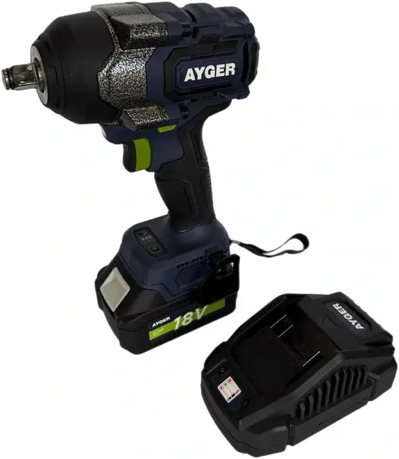 Ayger APW18/850 гайковерт аккумуляторный бесщеточный №136826