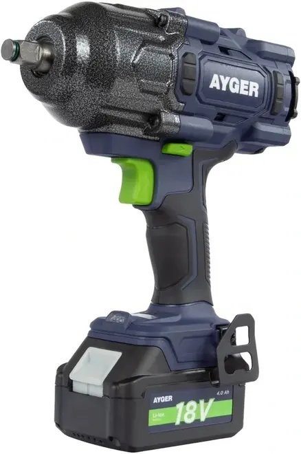 Ayger APW18/1800 гайковерт аккумуляторный бесщеточный №136826