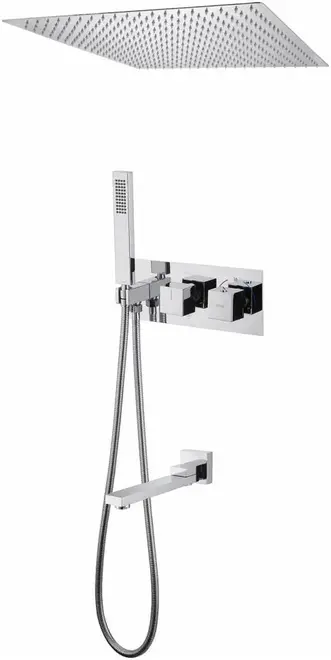Abber Daheim AF8254 система душевая скрытого монтажа хром (AF8254)