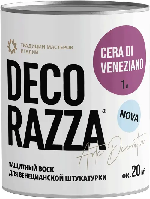 Decorazza Cera di veneziano воск для венецианской штукатурки (1 л) глянцевый