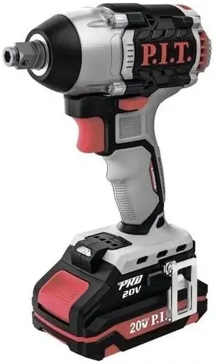 P.I.T. PIW20H-300B/4 гайковерт ударный аккумуляторный бесщеточный (20 В 300 Нм)