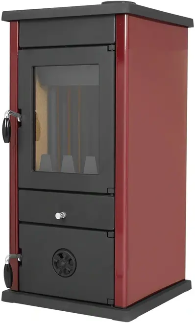 MBS Vesta Eco Dark Red печь-камин