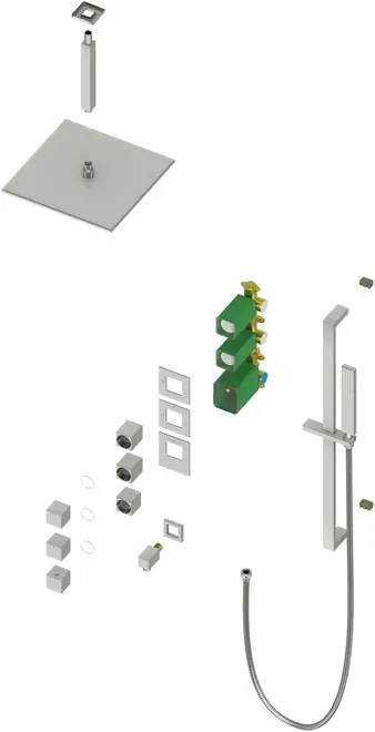 Timo Selene SX-2229 система душевая скрытого монтажа хром (SX-2229/00SM)