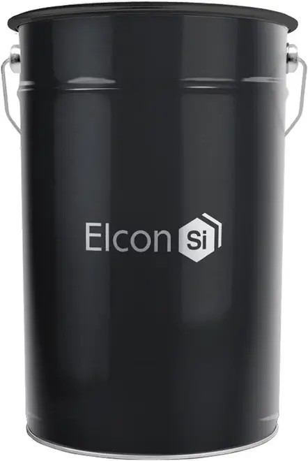 Elcon ОС-12-03 эмаль для наружных работ (25 кг) серебисто-серая (до 150 с)