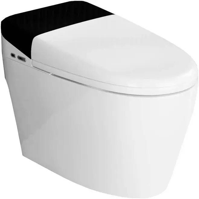 RGW SW-31 унитаз умный с функцией биде и датчиком движения белый/черный (63420131-01)