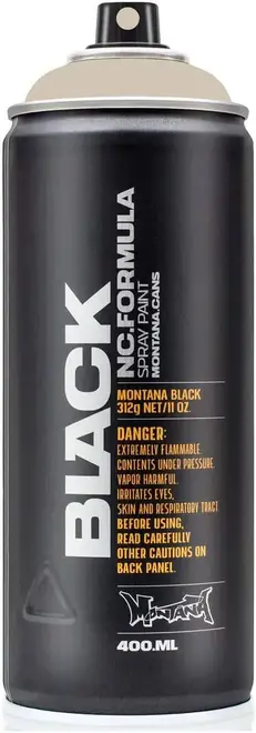 Монтана Black краска аэрозольная (400 мл) бежево-серая