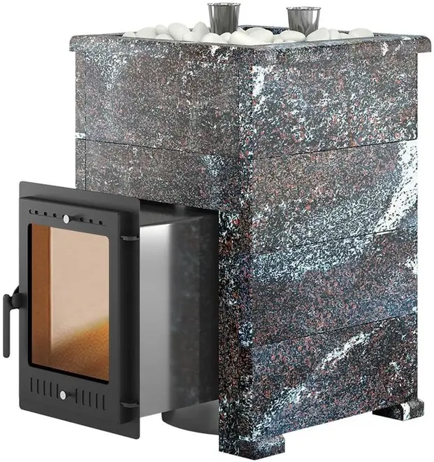 Эверест Steam Master 30 Inox печь банная S-40 амфиболит