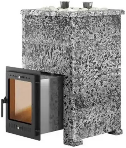 Эверест Steam Master 38 Inox печь банная S-40 пироксенит