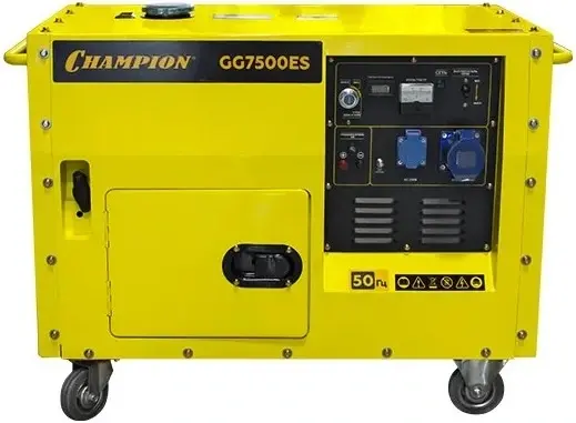 Champion GG7500ES генератор бензиновый