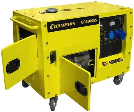 Champion GG7500ES генератор бензиновый