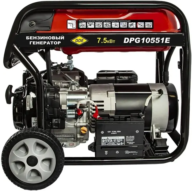 DDE DPG10551E генератор бензиновый (7500-8500 Вт)