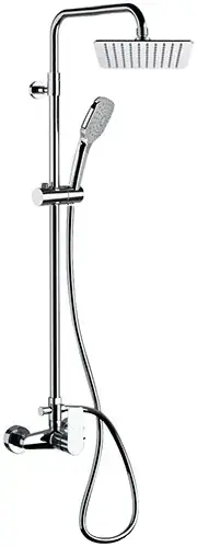 Remer Energy Square Line система душевая хром (EY37A8CPUFD25G)