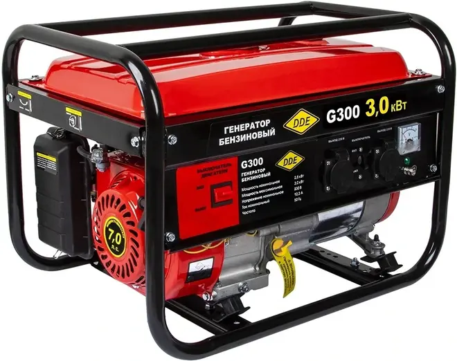 DDE G300 генератор бензиновый (2800-3000 Вт)