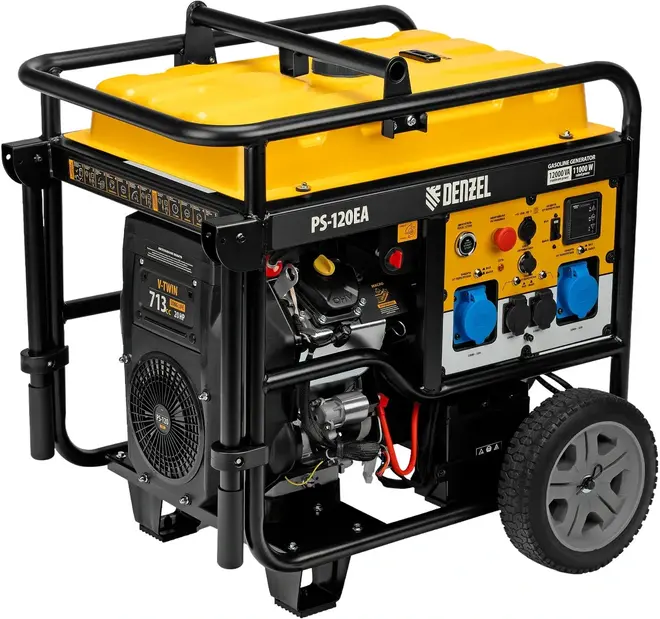 Denzel PS 120 EA генератор бензиновый (12000 Вт)
