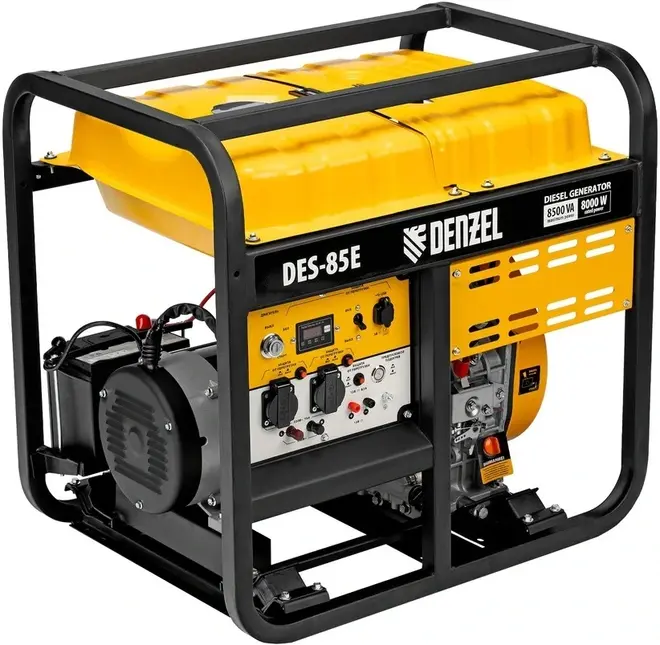 Denzel DES-85E генератор дизельный (8500 Вт)