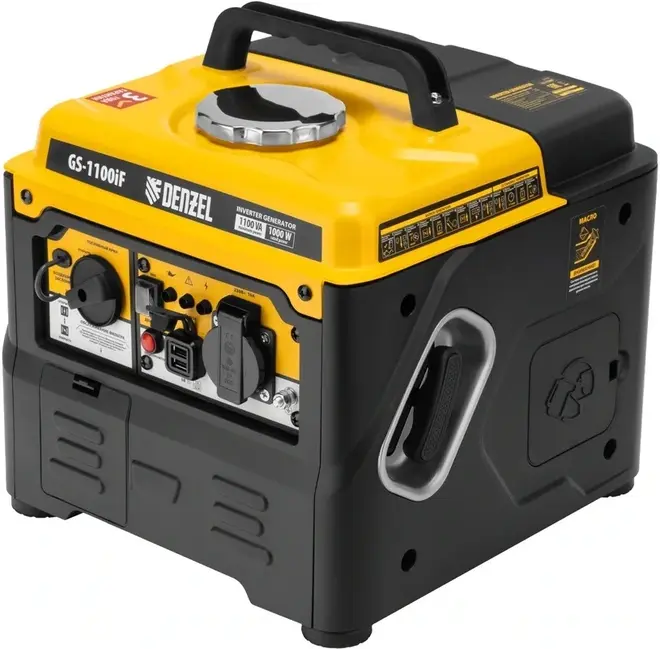Denzel GS-1100iF генератор инверторный (1100 Вт)