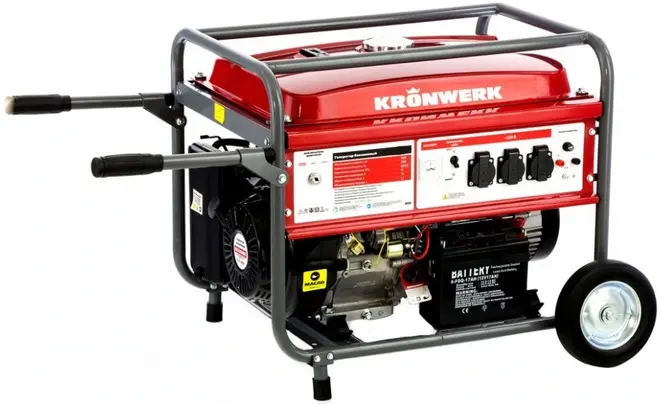 Kronwerk LK 6500E генератор бензиновый (5500 Вт)
