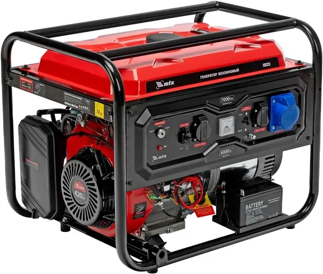 MTX RS-9000E генератор бензиновый (7000 Вт)