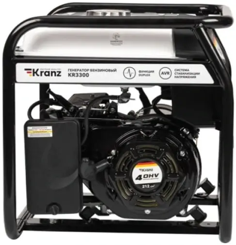 Rexant Kranz KR3300
генератор бензиновый (3300 Вт)