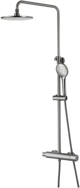 Lemark Bronx LM3770 система душевая без излива графит матовый (LM3770GM)