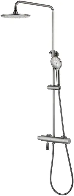 Lemark Bronx LM3772 система душевая графит матовый (LM3772GM)