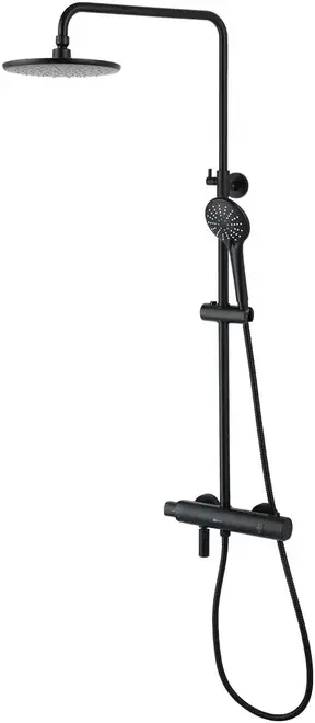 Lemark Bronx LM3772 система душевая черная матовая (LM3772BL)