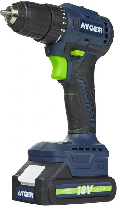 Ayger AP18BLM дрель-шуруповерт аккумуляторная бесщеточная