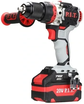 P.I.T. PSB20H-13D/3 X-Driver дрель аккумуляторная ударная бесщеточная (4 Ач)
