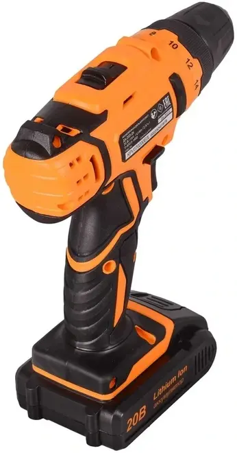 Вихрь ДА-20Л-2К/БП дрель-шуруповерт аккумуляторная бесщеточная