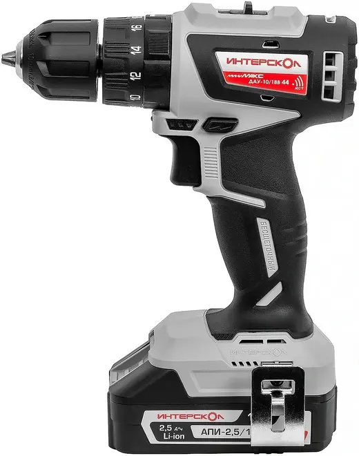 Интерскол ДАУ-10/18В 44 Минимакс дрель-шуруповерт ударная аккумуляторная №769.2.2.45