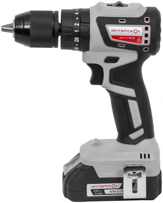 Интерскол ДАУ-13/18В 50 дрель-шуруповерт ударная аккумуляторная №802.2.2.70