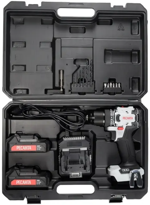 Ресанта ДА-20-2ЛК-БП дрель-шуруповерт аккумуляторная