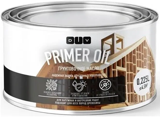 DIV Primer Oil масло грунтовочное (225 мл) зеленый луг BL-0005