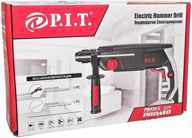 P.I.T. PBH24-C Promo перфоратор электрический (850 Вт)