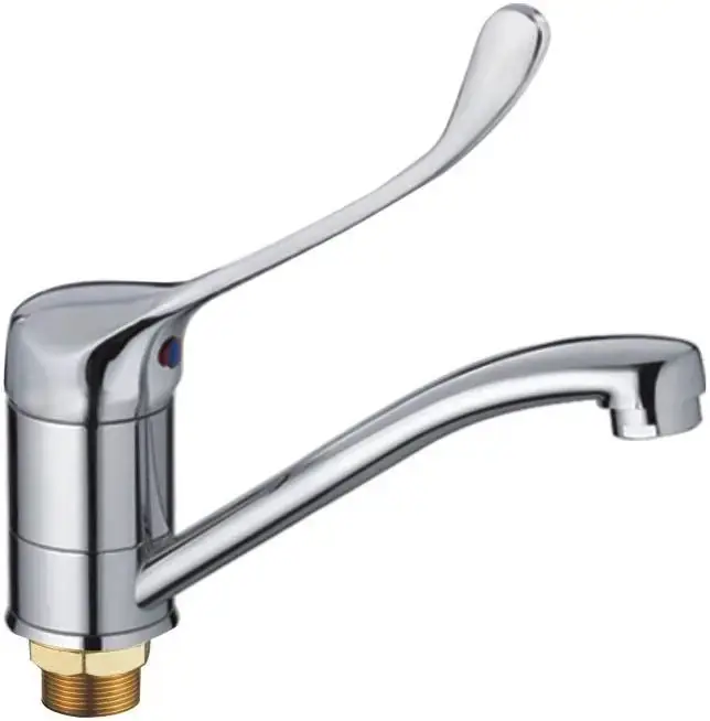 Haiba HB4554 смеситель для кухни с хирургической ручкой хром (HB4554-2)