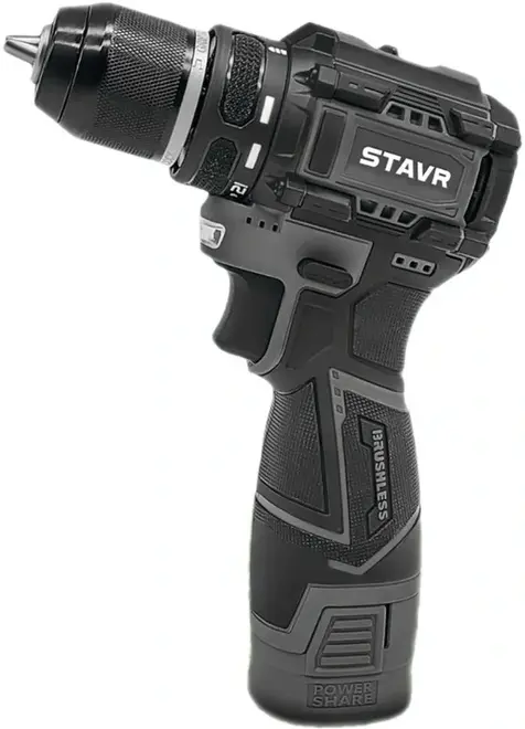 Ставр SDD 16BL-2K дрель-шуруповерт бесщеточная аккумуляторная (16 В 2 х 2 А*ч)