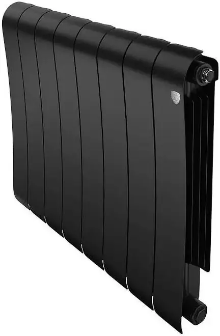 Royal Thermo Infinity 500 радиатор биметаллический 8 секций черный графитовый/Noir Sable