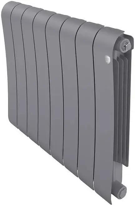 Royal Thermo Infinity 500 радиатор биметаллический 8 секций серебристый/Silver Satin