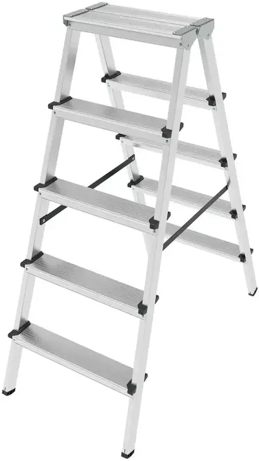 Новая Высота NV-1120 стремянка двухсторонняя (/2 * 5 ст)