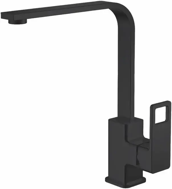 Haiba HB70615 смеситель для кухни черный (HB70615-7)